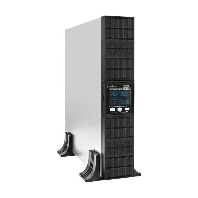 Источник бесперебойного питания ON-LINE EXEGATE POWEREXPERT ULS-1000.LCD.AVR.6C13.USB.RS232.SNMP.2U EX285646RUS